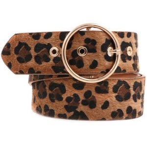 Classic Leopard Print belt